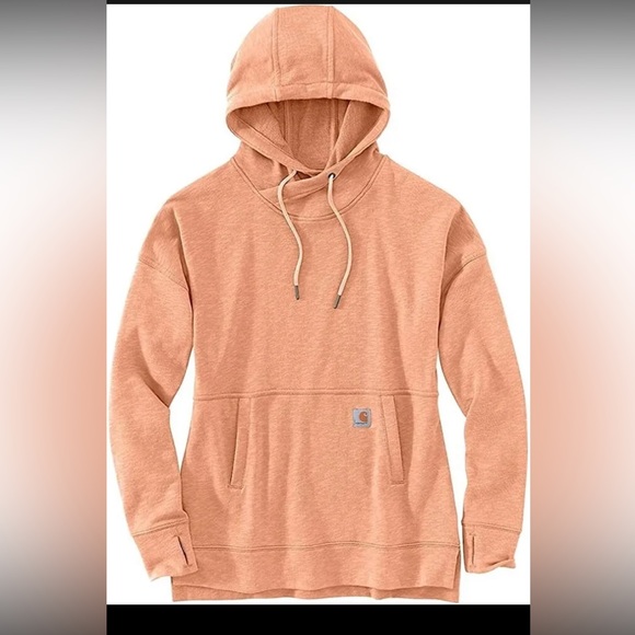 Carhartt Tops - NWT Carhartt Women's Hoodie 103591 Sunset Heather Small (4/6)